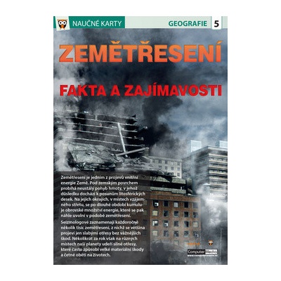 Naučné karty Zemětřesení