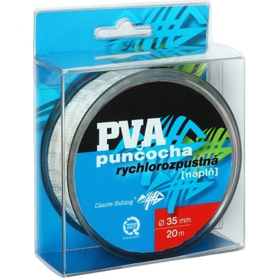 Giants Fishing PVA punčocha Mesh Fast Melt Refill 20 m 35 mm