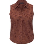K-Way Дамски топ K-Way Women's Anty Emby Jacquard Blouse - Brown / Violet Jacquard (916-6715-0112)