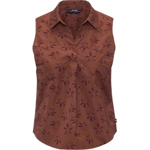 K-Way Дамски топ K-Way Women's Anty Emby Jacquard Blouse - Brown / Violet Jacquard (916-6715-0112)