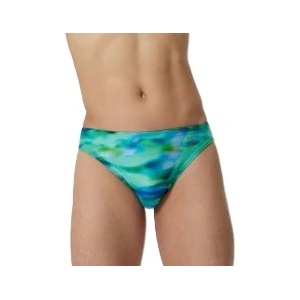 Speedo printed brief green/blue m - uk34