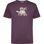 GreenBomb Мъжка тениска GreenBomb Turtle Walk Fusion T-shirt - Berry Bark (217-0600-0111)