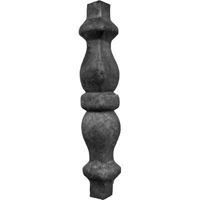 Umakov Tyč kovaná-element h145, b26x26, 14x14mm T10/769-E-14x14