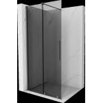 Mexen Velar плъзгаща се душ кабина Walk-in 80 x 200 см, графит 8 мм, gun metal - 871-080-000-43-95 (871-080-000-43-95)