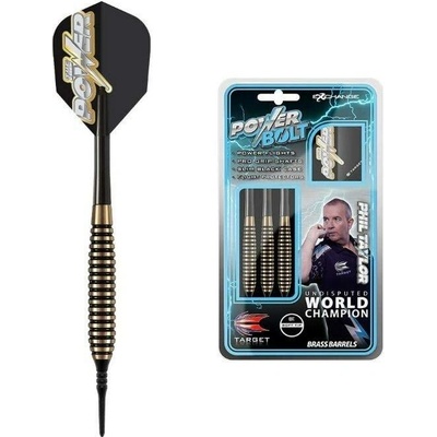 Soft Target Phil Taylor Power Bolt Brass 18g
