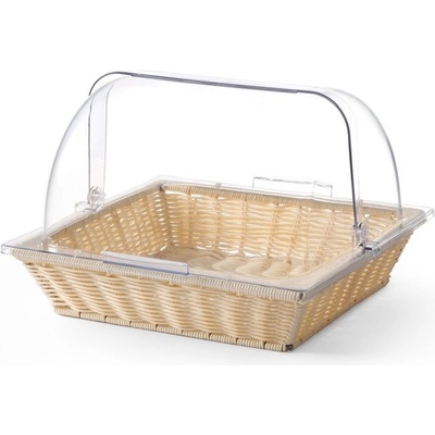 Hendi Košík s "roll-top" poklopem, košík & poklop, GN 2/3, 365x335x(H)245mm