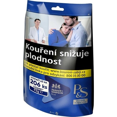 P&S Blue tabák cigaretový 93 g – Zboží Dáma