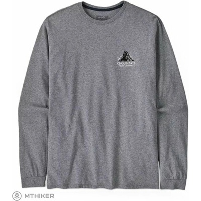 Patagonia Chouinard Crest Responsibili-Tee tričko gravel heather
