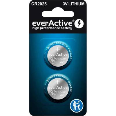 everActive Литиева батерия mini everActive CR2025 - блистер 2 бр (CR20252BL)