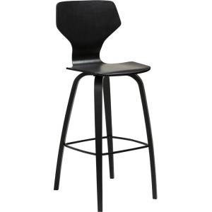 DAN-FORM Denmark Черен бар стол (височина на седалката 75 cm) S. I. T - DAN-FORM Denmark (200208103)