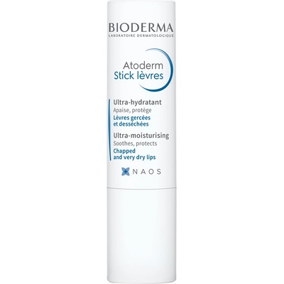 BIODERMA Atoderm Хидратиращ стик за устни, 4 g