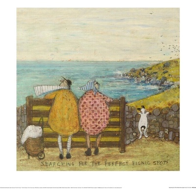 Umelecká tlač Sam Toft - Searching For The Perfect Picnic Spot, 40 × 40 cm