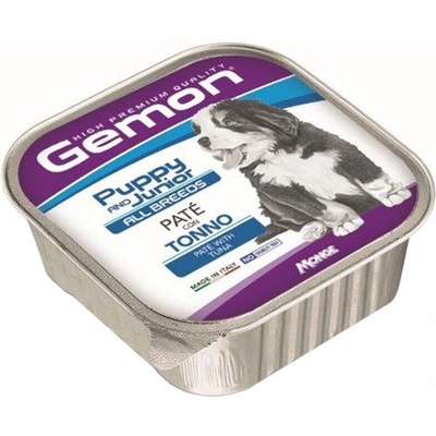 Monge GEMON Puppy & Junior All Breeds Pate with TUNA пастет за подрастващи кученца 150gr