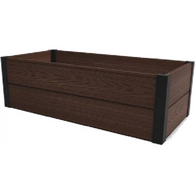 Vyvýšený záhon KETER Záhon vyvýšený Maple Trough, dřevoplast, hnědý, 106 x 50 x 32 cm (249297)