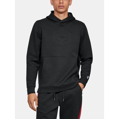 Under Armour Мъжки суитшърт Under Armour Athlete Recovery Fleece Graphic Hoodie-B Under Armour | Cheren | МЪЖЕ | XL