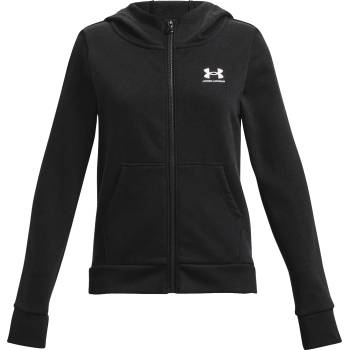 Under Armour Суитшърт с качулка Under Armour Rival Fleece LU FZ Hoodie-BLK 1373130-001 Размер YMD