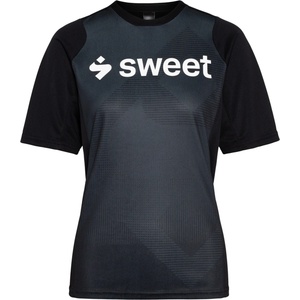 Sweet Protection Дамска фланелка с къс ръкав за колоездене Sweet Protection Women's Hunter II Trail T-Shirt Cycling jersey - Black (156-2831-0112)