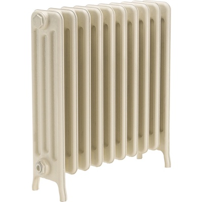 Invera Metal 10 článek Model4 s nohou 560 W 500/70 bílá barva