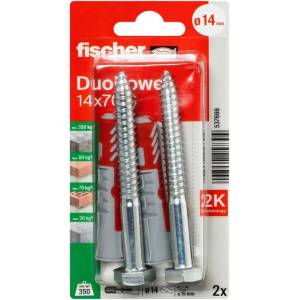 Fischer ДЮБЕЛ С ОПОРЕН ПРЪСТЕН fischer duopower (4048962257304)