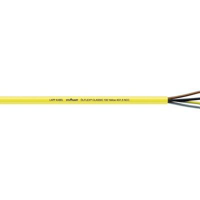 Lapp ÖLFLEX® CLASSIC 100 YELLOW 10401/500 riadiaci kábel 3 G 2.5 mm² 500 m žltá