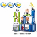 Sluban B0967 Velký požární vůz s dělem a pojízdným robotem