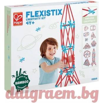 Hape Конструктор Flexistix Креативен комплект HAPE E5565 (H5565)