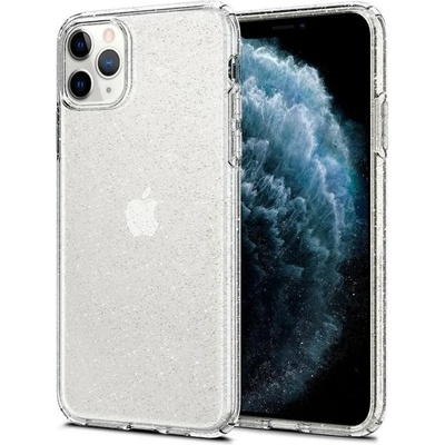 IPhone Силиконов блестящ гръб Lily Crystal Glitter за IPhone 11 Pro, Прозрачен (6093)