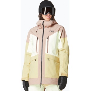 Picture Дамско ски яке Picture Haakon roebuck / lime / cream hemp