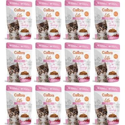 Calibra Life Kitten Turkey gravy 12 x 85 g