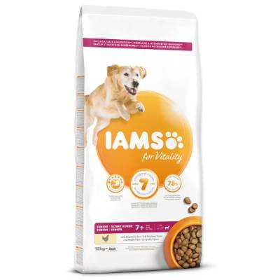 Iams Dog Senior Large Chicken 12kg