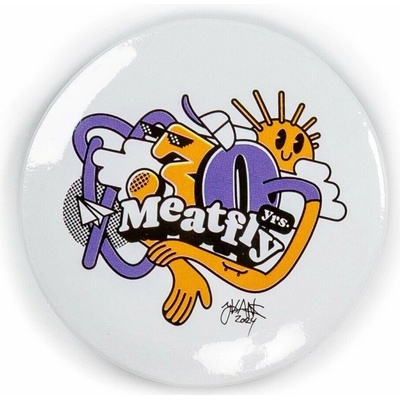 Meatfly odznak anniversary groove