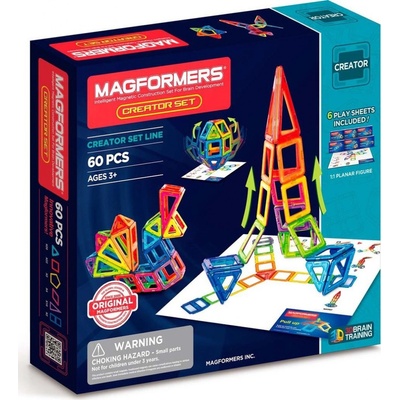 Magformers Creator 60 ks – Zbozi.Blesk.cz