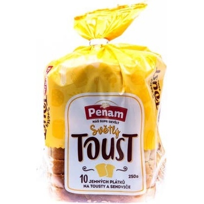 Penam Chléb toustový světlý 250 g