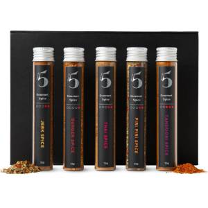 Chilli No5 Подаръчен комплект SPICES, RUBS & SEASONING, комплект от 5 бр. , Chilli No5 (CHISPISET000)