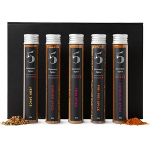 Chilli No5 Подаръчен комплект SPICES, RUBS & SEASONING, комплект от 5 бр. , Chilli No5 (CHISPISET000)
