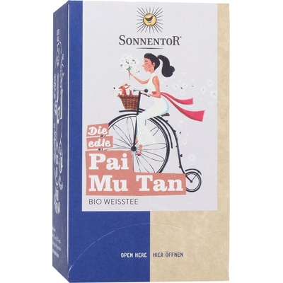 SONNENTOR Бял чай Pai Mu Tan био - 18 пакетчета чай