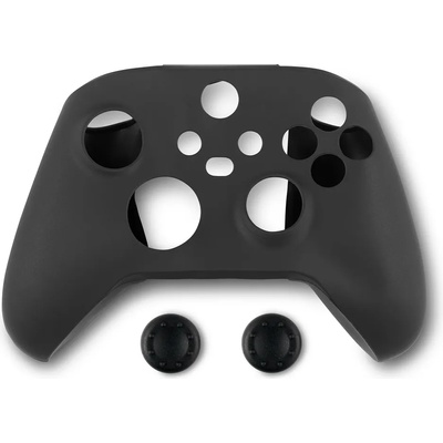 Spartan Gear Силиконов кейс и тапи Spartan Gear - Xbox, черни (Xbox Series S/X)