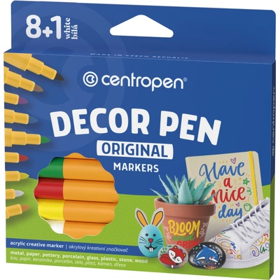 Centropen Decor Pen 2737 8+1 ks
