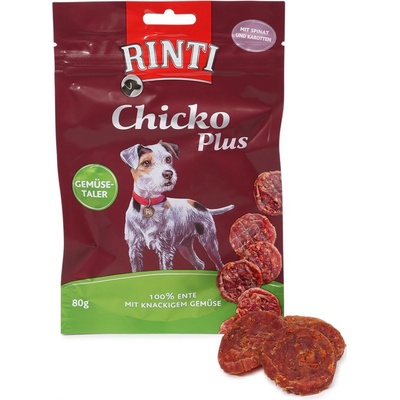 Rinti Chicko Plus kachna a zelenina 6 x 80 g