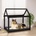 vidaXL 101x70x90 cm black 822216
