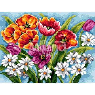 Milena Style Диамантен гоблен " Пролетна симфония"