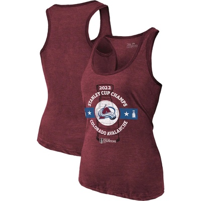 Fanatics dámské Colorado Avalanche 2022 Stanley Cup Champions Racerback Tank Top