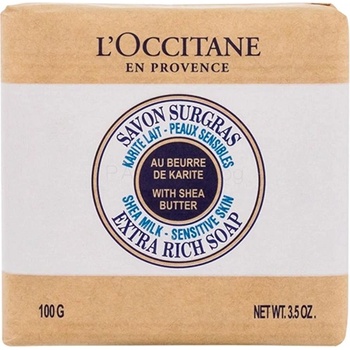 L'Occitane Shea Milk Extra Rich Soap сапун с масло от ший за чувствителна кожа за жени 100 гр