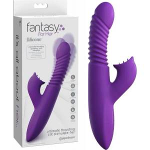  Вибратор, тласкащ, въртящ и затоплящ се, 24, 1см. - Thrusting Stimulate 1 (D-236569)