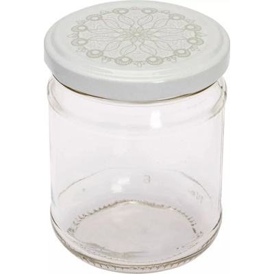 Gastro Zaváracie poháre skrutkovacie strieborné viečko 6 ks x 212 ml