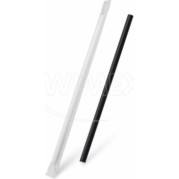 Wimex papierová čierna Jumbo O 8 mm x 25 cm 100 ks