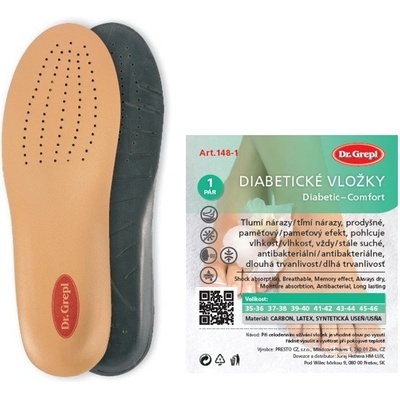Dr. Grepl Diabetic Comfort vložky béžové