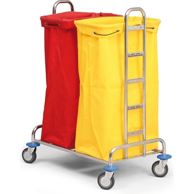 B2B Partner Vozík na zber bielizne alebo triedeného odpadu pre 2 x 120 l vrece