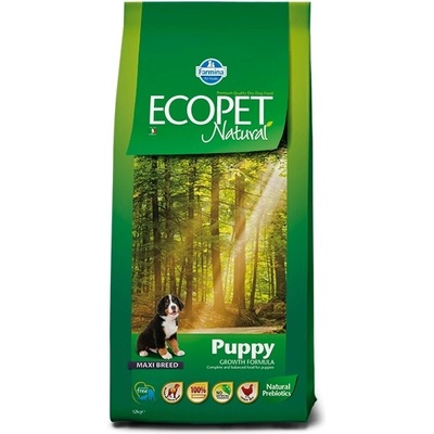 Ecoped Natural Dog Puppy Maxi 12 kg + 2 kg