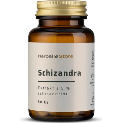 Schizandra kapsle 5% schisandrinu 50 kapslí